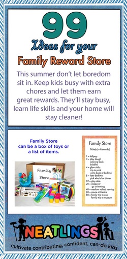 Don't let your kids get bored this summer! There is way too much to do! Allowing your kids to earn rewards for extra chores has many great benefits for both you and your children.