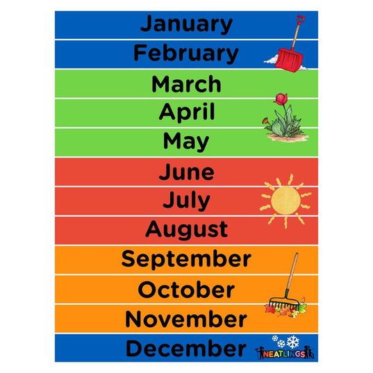 Free Printable Months Of The Year PRINTABLE TEMPLATES